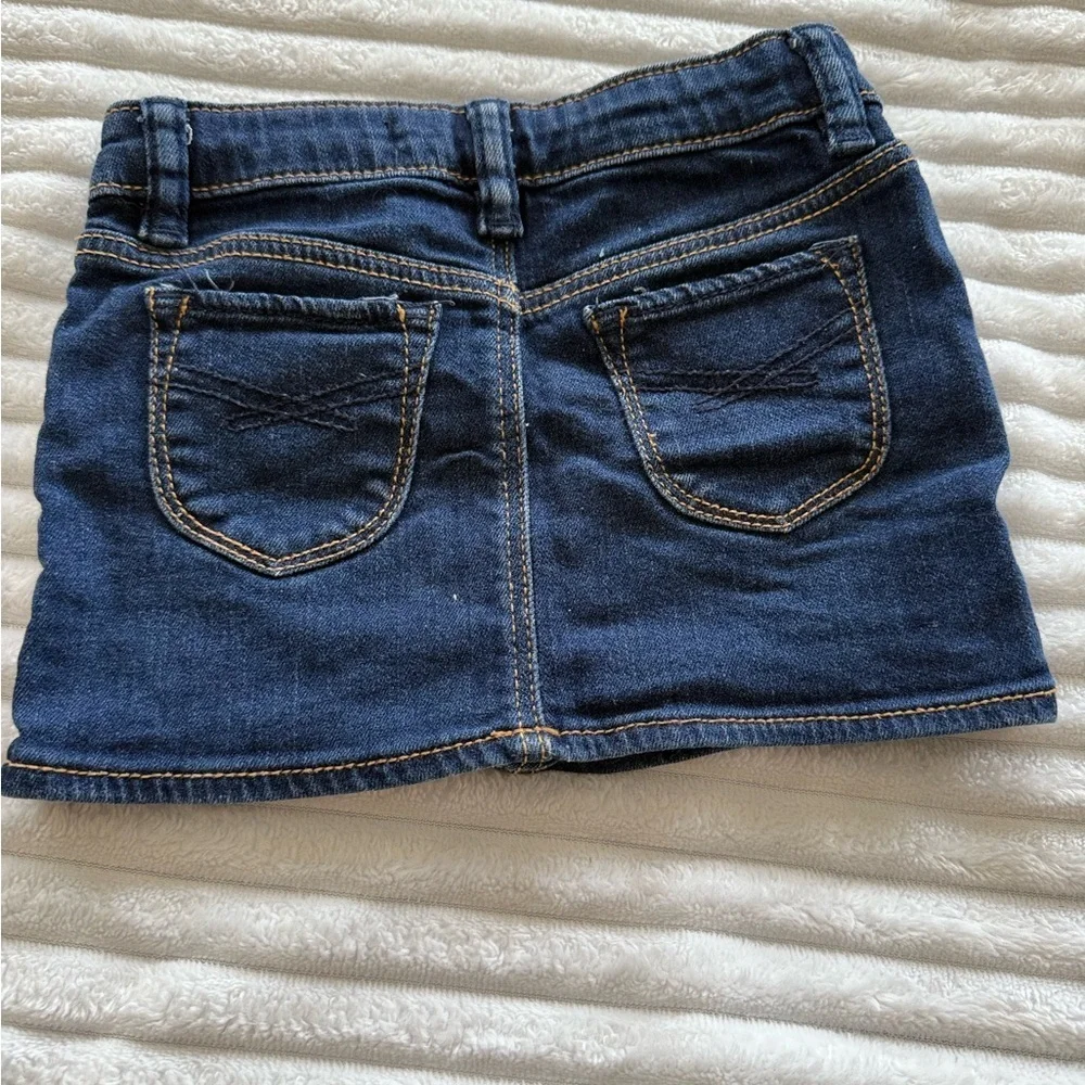 GAP Dark Blue Kids Denim Skirt